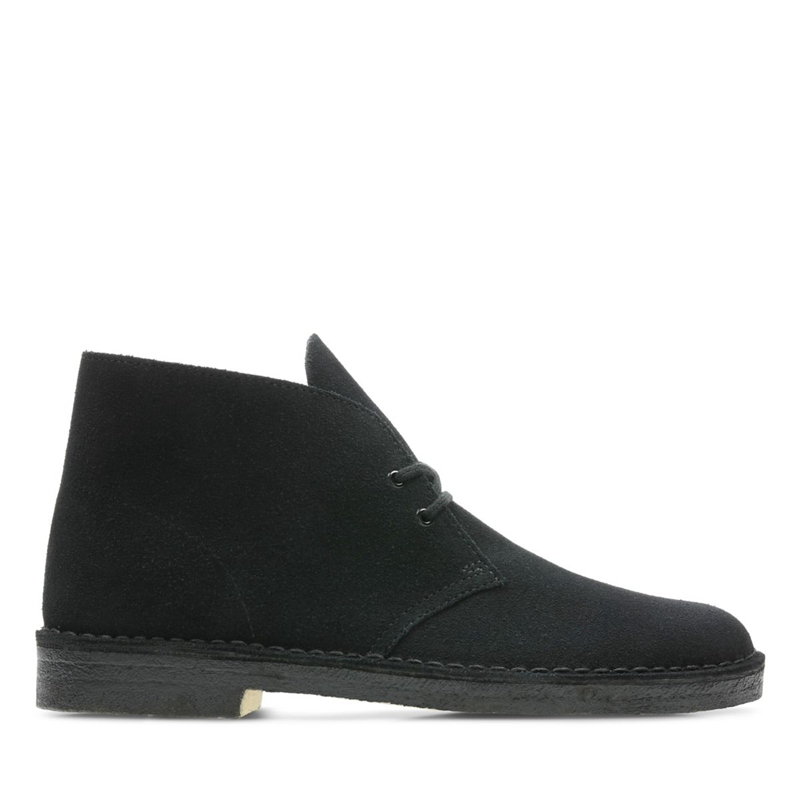 Black Men's Clarks Sde Ankle Boots | 4201936-LW