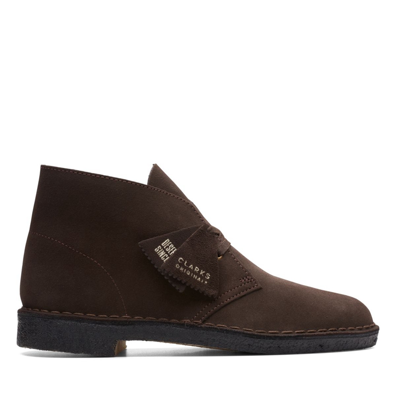 Brown Men's Clarks Sde Ankle Boots | 8704653-BQ