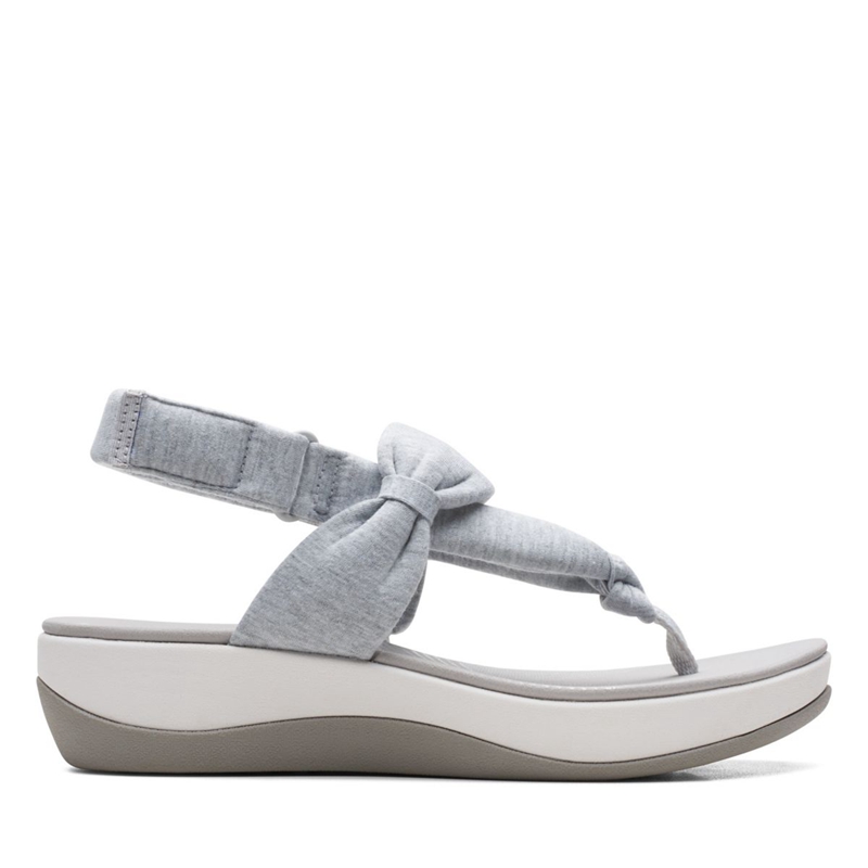 Light Grey Women's Clarks Arla Nicole Sandals | 8102634-UO