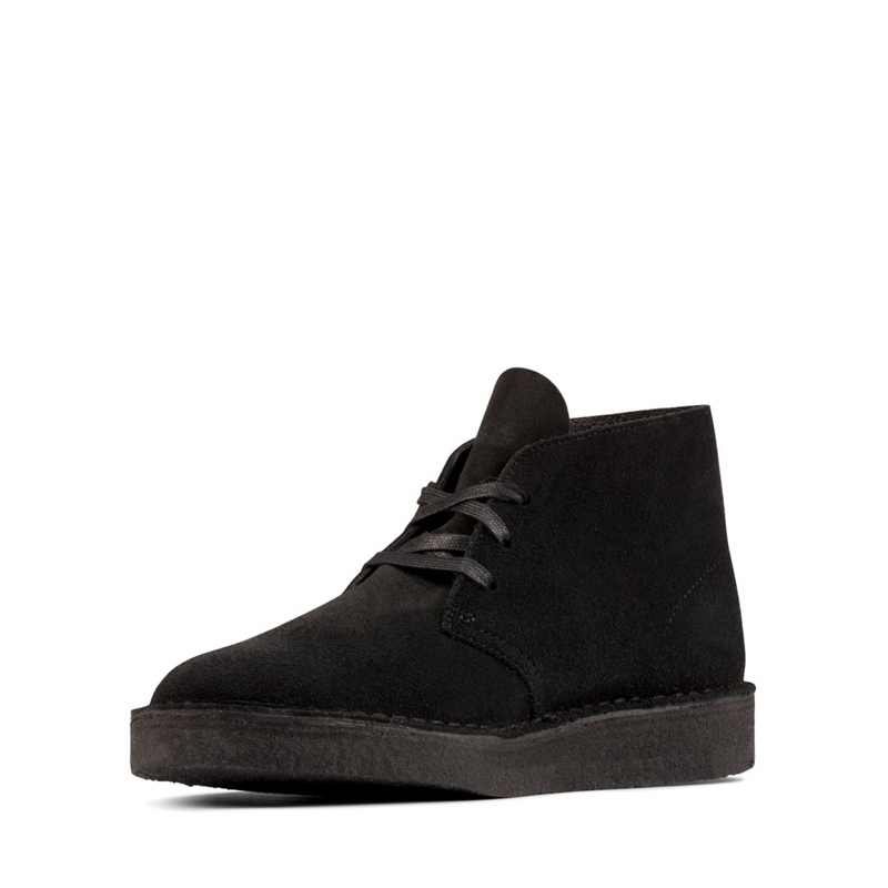 Black Men's Clarks Coal Sde Chukka Boots | 2056479-LN