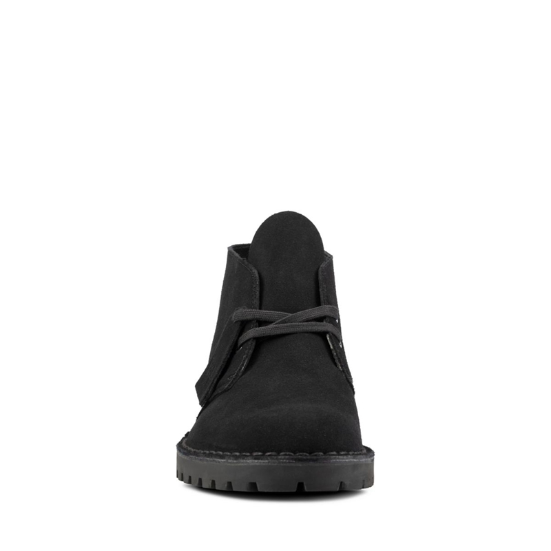 Black Men's Clarks Rock Sde Chukka Boots | 0371956-PK