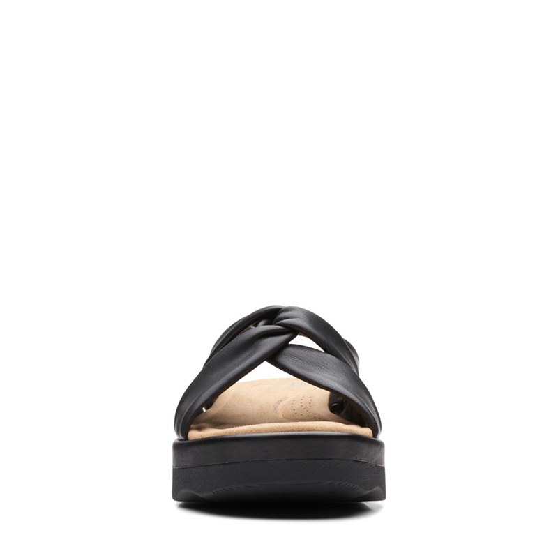 Black Women's Clarks Clara Charm Sandals | 2895140-NR