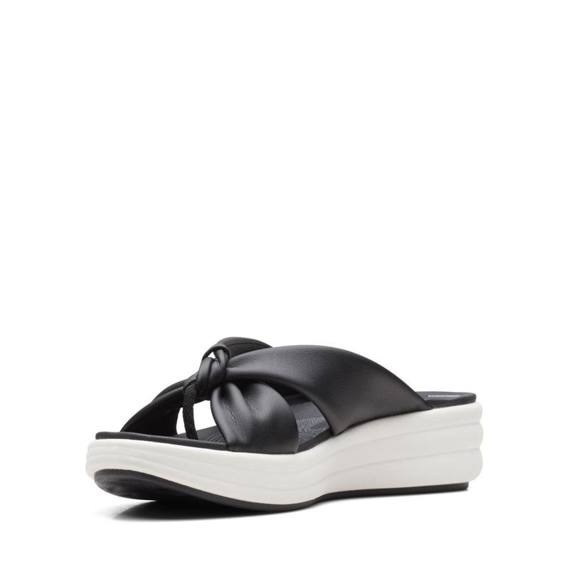 Black Women's Clarks Drift Ave Sandals | 7581034-OQ