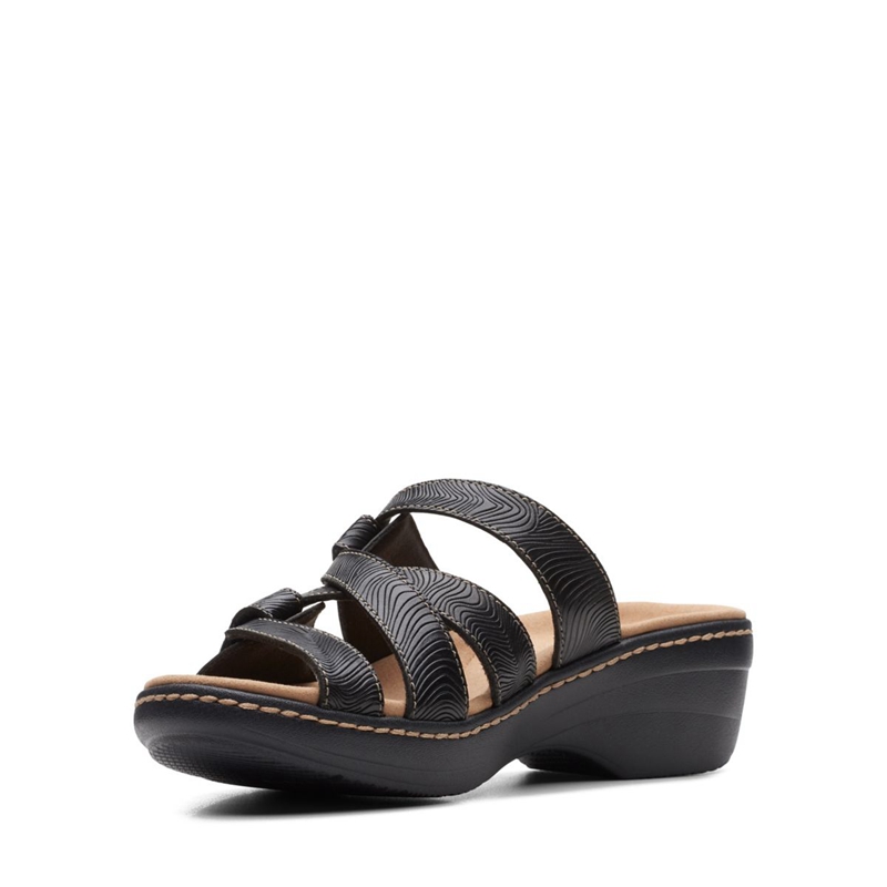 Black Women's Clarks Merliah Karli Sandals | 5067931-BW