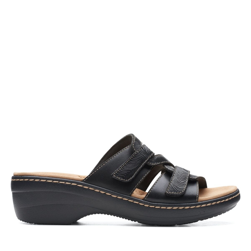 Black Women\'s Clarks Merliah Karli Sandals | 5067931-BW