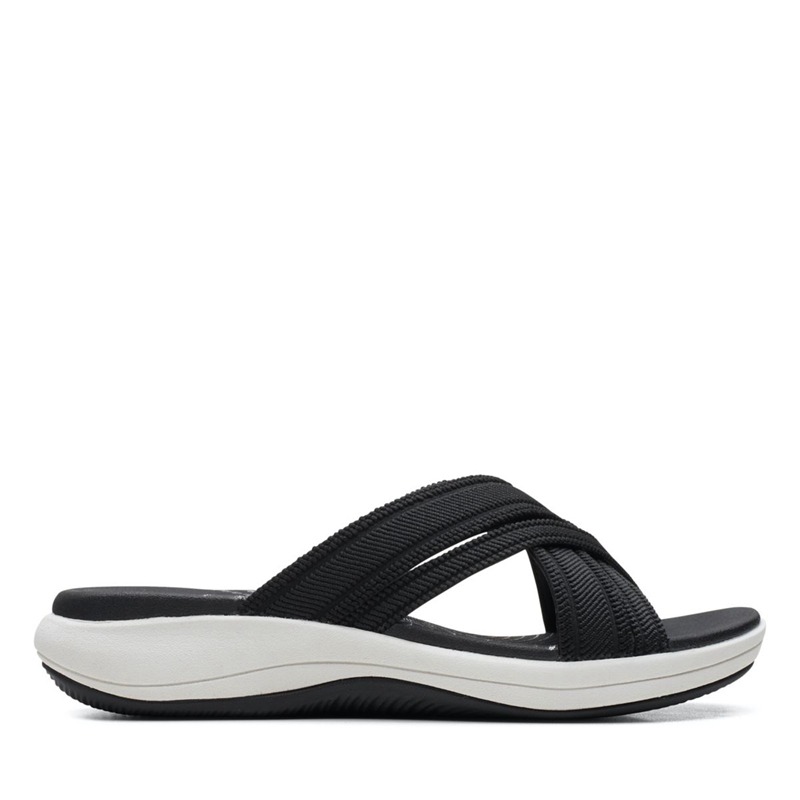 Black Women\'s Clarks Mira Isle Sandals | 2945783-YQ