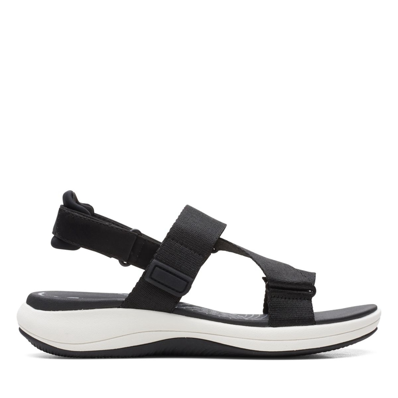 Black Women\'s Clarks Mira Sun Sandals | 7349658-IX