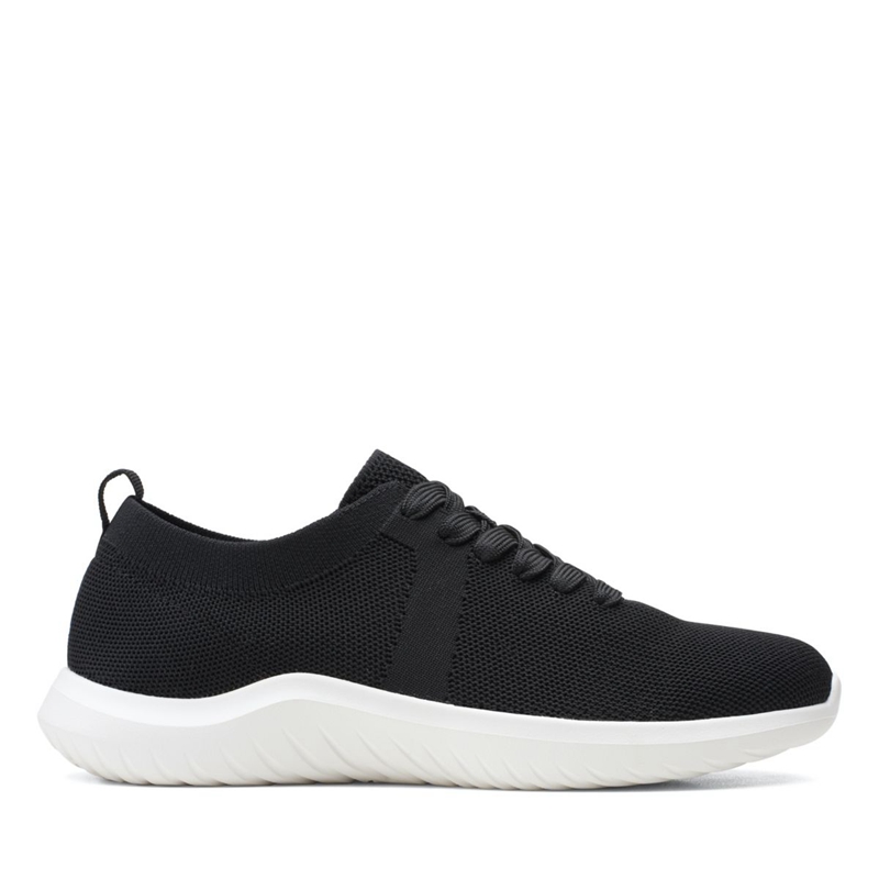 Black Women\'s Clarks Nova Glint Sneakers | 9126387-WY