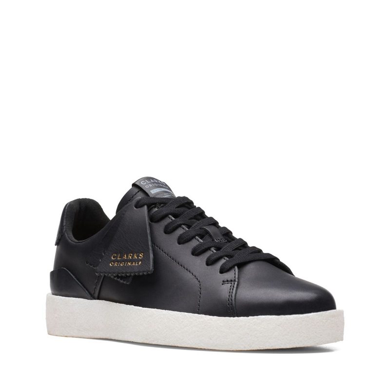 Black Women's Clarks Tormatch Sneakers | 6359782-MH