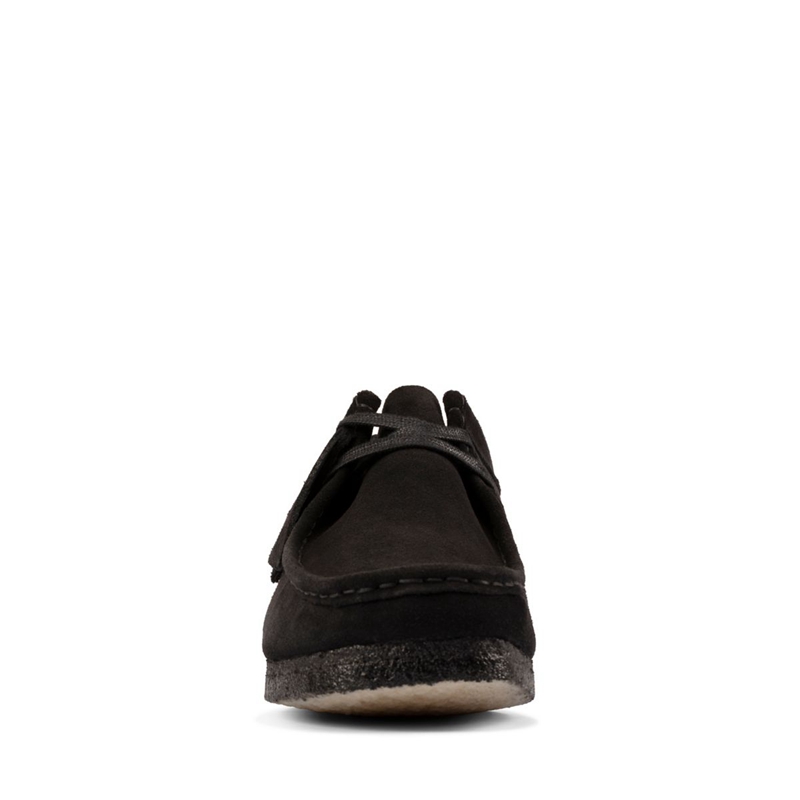 Black Women's Clarks Wallabee Sde Slip Ons | 9538147-QJ