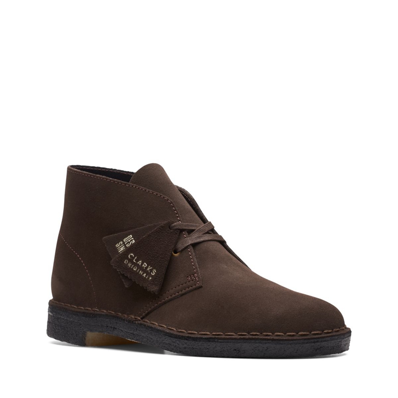 Brown Men's Clarks Sde Ankle Boots | 2695078-VS