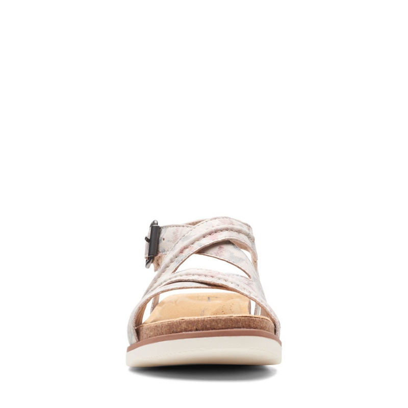 Brown Women's Clarks Brynn Ave Sand Interest Sandals | 2456138-AW