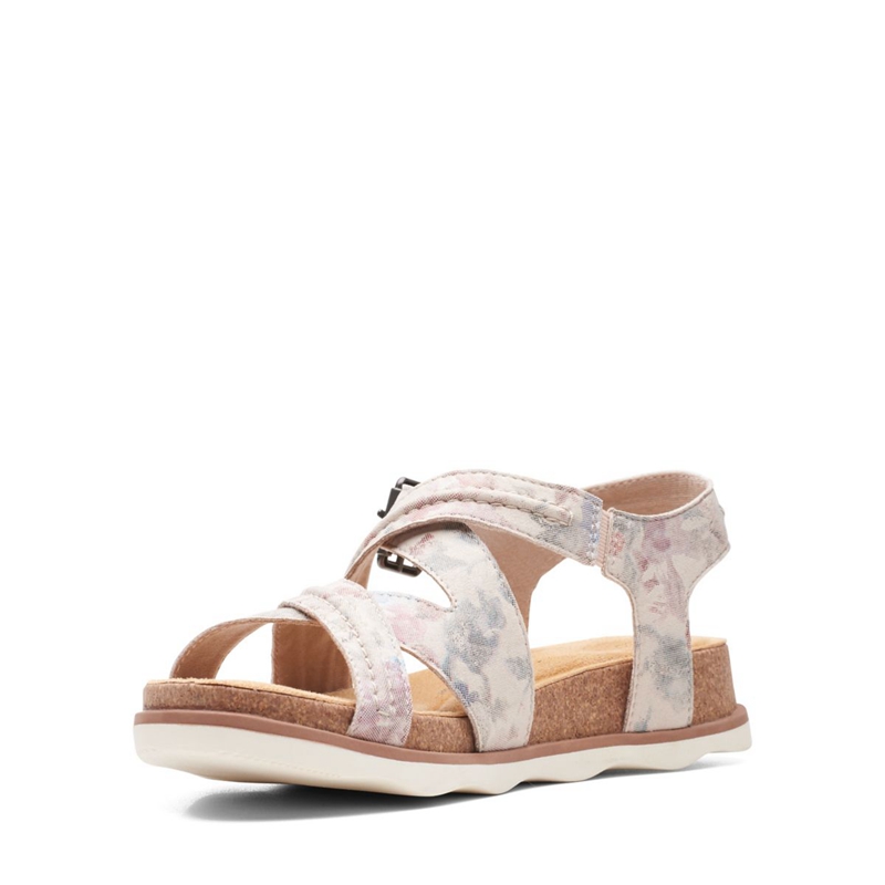 Brown Women's Clarks Brynn Ave Sand Interest Sandals | 2456138-AW