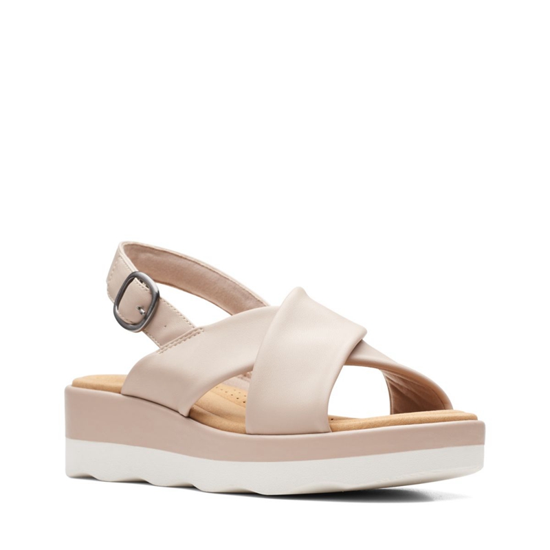 Brown Women's Clarks Clara Cove Sand Sandals | 9257013-PZ