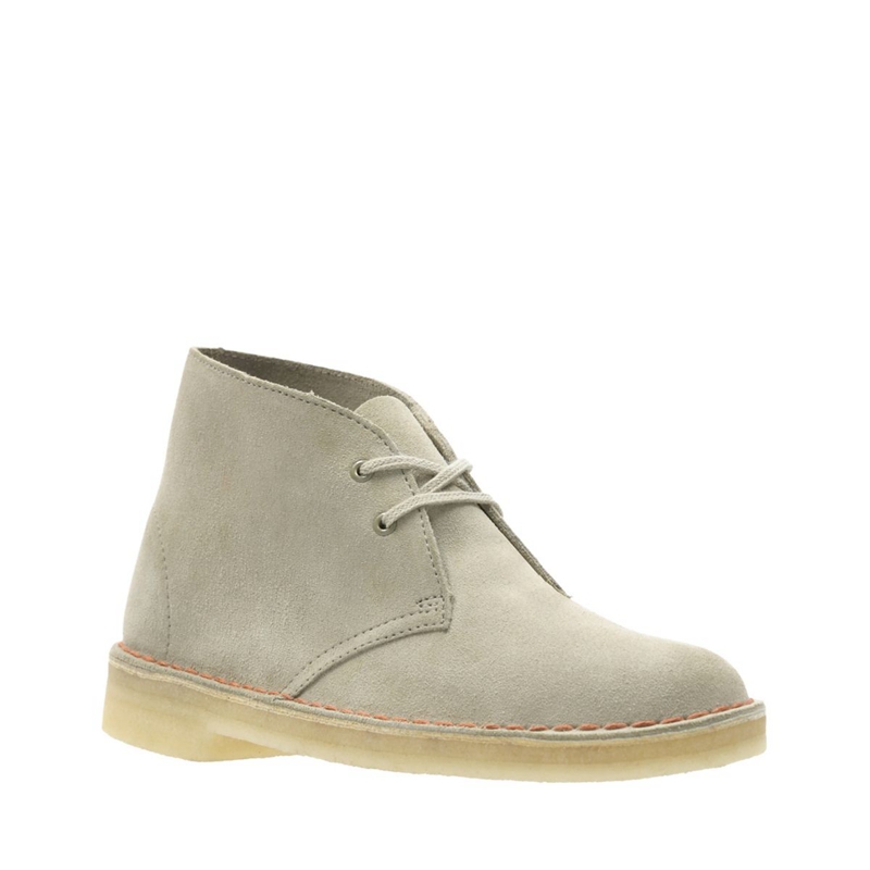 Chocolate Women's Clarks Sand Suede Desert Boots | 6782051-MH