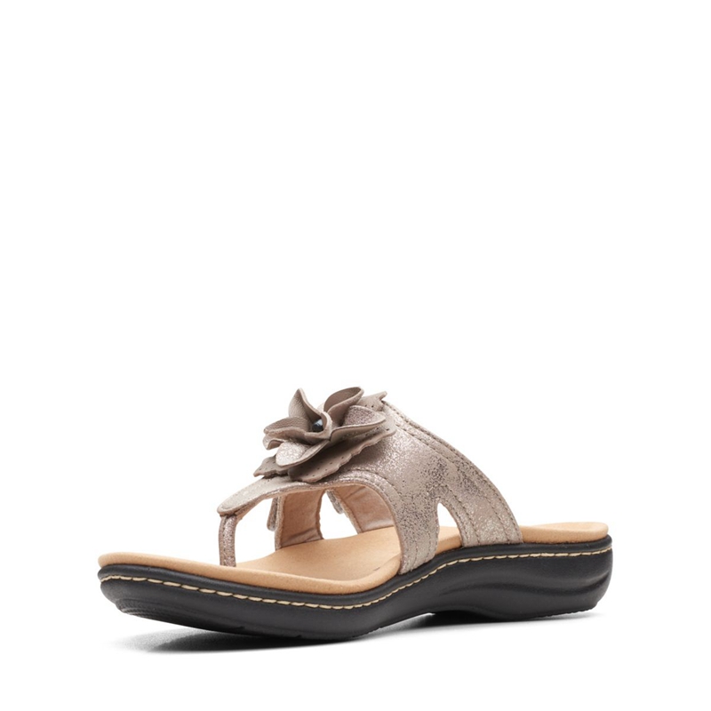 Grey Women's Clarks Laurieann Gema Sandals | 5691782-YW