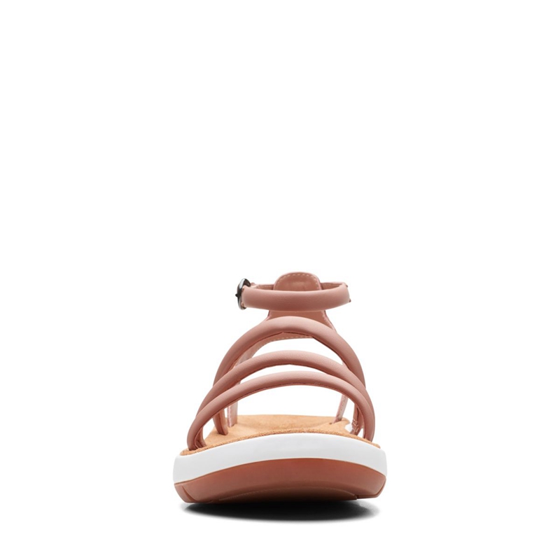 Rose Women's Clarks Jemsa Style Leather Sandals | 4016527-LZ