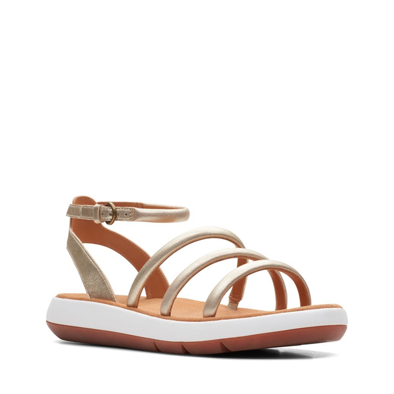 Silver Women's Clarks Jemsa Style Lea Sandals | 1430586-MJ