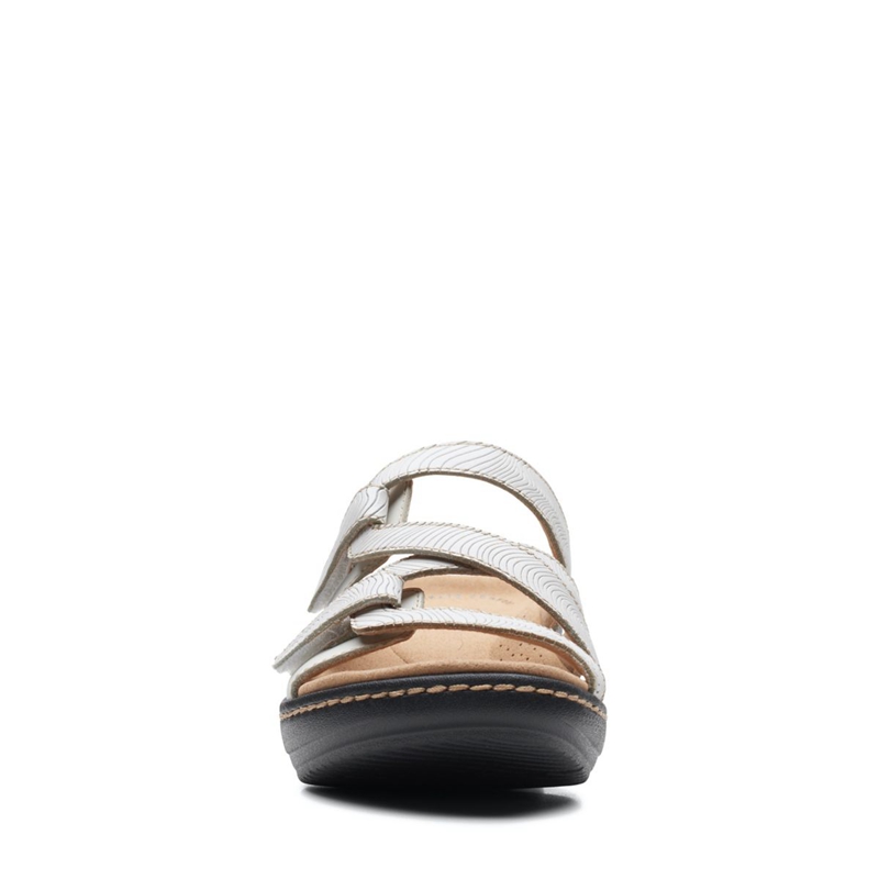 White Women's Clarks Merliah Karli Sandals | 3801624-RX