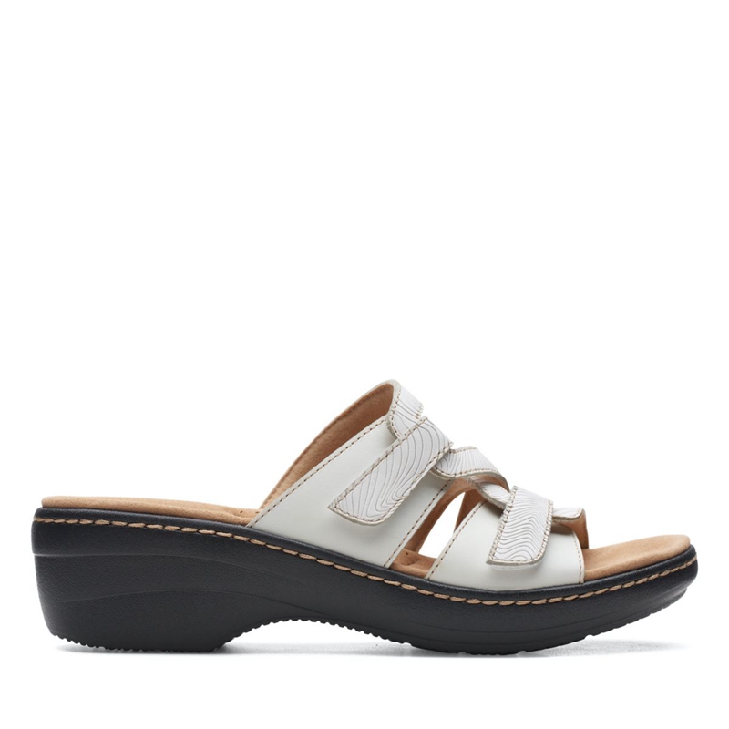 White Women\'s Clarks Merliah Karli Sandals | 3801624-RX